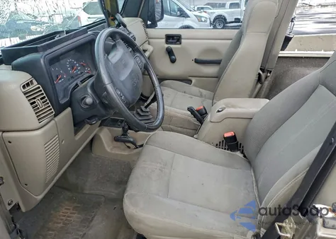 2003 Jeep Wrangler / Tj Sahara из США, поврежденный, VIN 1J4FA59S13P311953